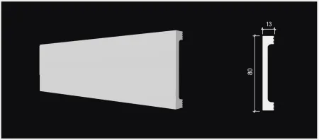 Плинтус напольный DECOR DIZAYN DD708(2.4m)