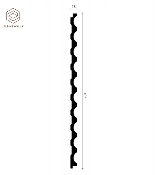 Декоративная панель ALPINE WALLS ECO81031