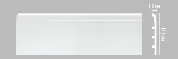 Плинтус напольный Decomaster A246