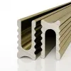 Разделительный теневой профиль D009A Латунный