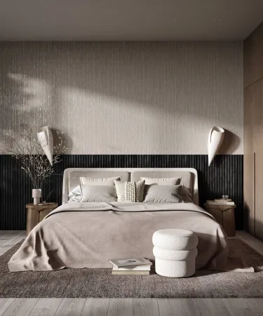 Акустическая панель COSCA черный войлок Дуб графит/2750