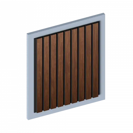 Декоративная панель HIWOOD LV124 BR396K