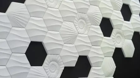 Гипсовая 3D панель Artpole HEKSA-sea