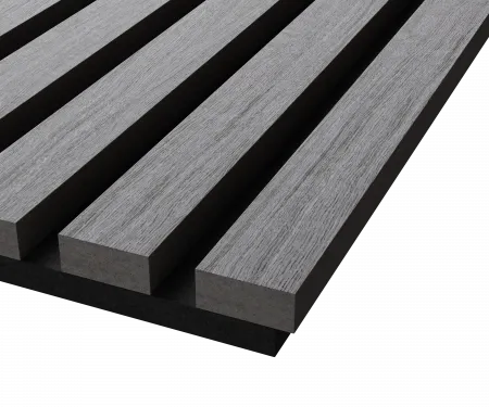 Акустическая панель COSCA черный войлок Ардженто светло-серый/1200