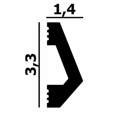 Молдинг Перфект Plus Р137