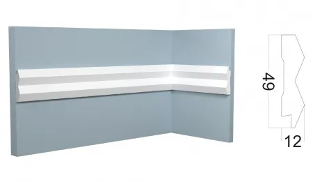 Финишный молдинг PAOLO ARTE Kr162M