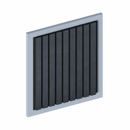 Декоративная панель HIWOOD LV124 BK114K