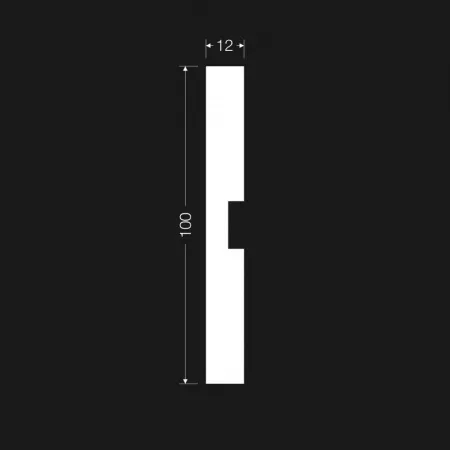 Молдинг-Плинтус Evrowood M 09