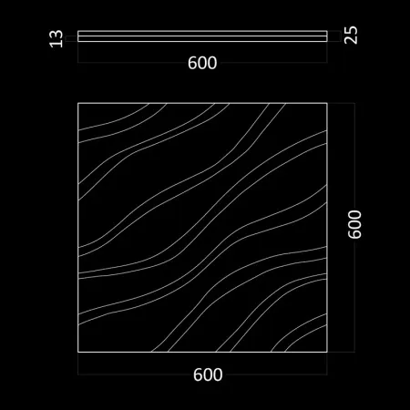 Гипсовая 3D панель Artpole VELVET