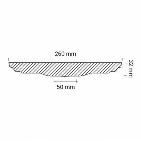 Розетка потолочная Европласт 1.56.013