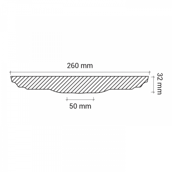 Розетка потолочная Европласт 1.56.013