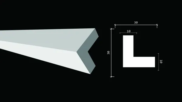 Внешний угол DECOR DIZAYN DD803