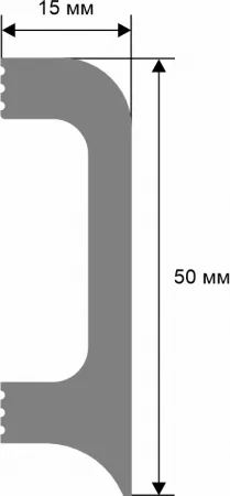 Плинтус напольный Artiva RT036