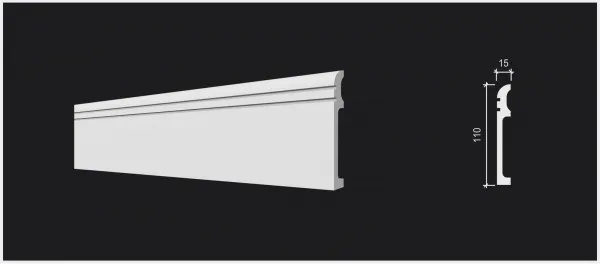 Плинтус напольный DECOR DIZAYN DD721