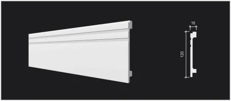 Плинтус напольный DECOR DIZAYN DD724
