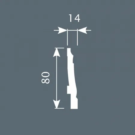 Плинтус напольный COSCA PX024