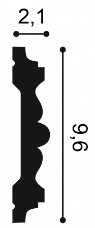 Молдинг Orac Decor P9020