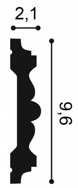 Молдинг Orac Decor P9020