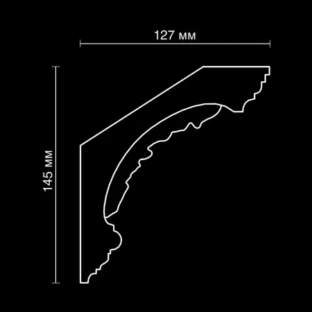 Карниз потолочный гипсовый Artpole SK279
