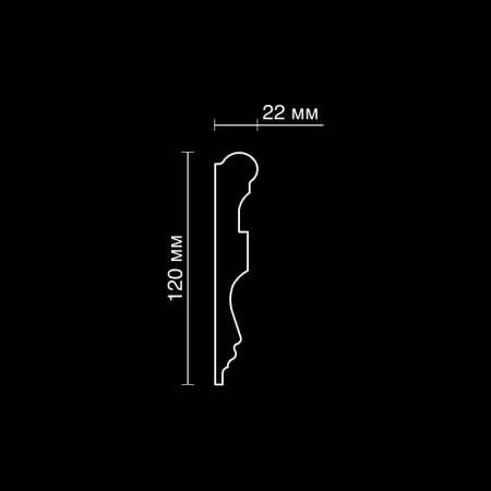 Молдинг гипсовый Artpole SMG595