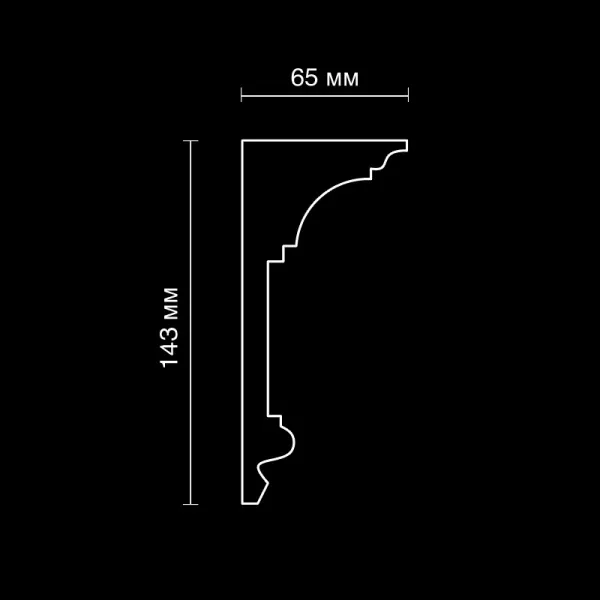 Карниз потолочный вентиляционный Artpole SK129
