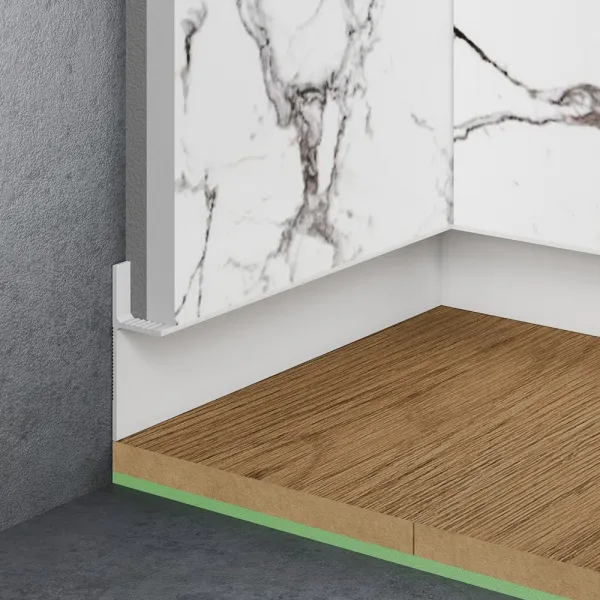 Теневой плинтус скрытого монтажа Pro Design Panel 7208 Белый