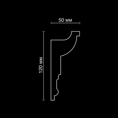 Карниз потолочный гипсовый Artpole SKTL116