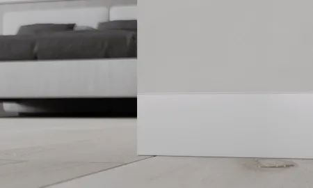 Скрытый плинтус с кабельканалом и крышкой Ликорн С-07.3.2