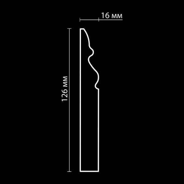 Плинтус напольный Artpole SPL2