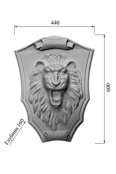 Маска DECORUS лев MSK-001