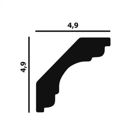 Карниз потолочный Перфект Plus Р05