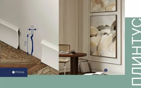 Плинтус напольный COSCA PX046