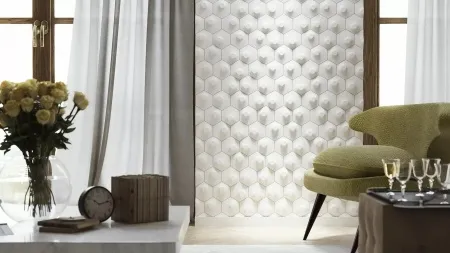 Гипсовая 3D панель Artpole HEKSA-sea