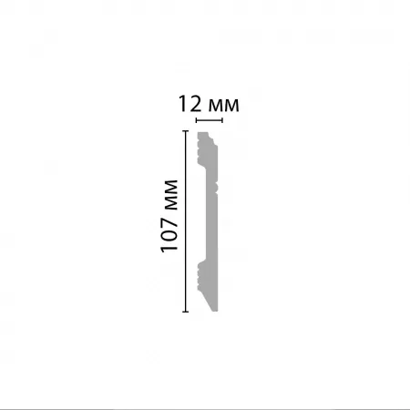 Плинтус напольный Decomaster D105-80