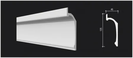 Карниз потолочный DECOR DIZAYN DD518