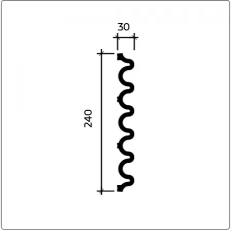 Декоративная панель Европласт 6.59.804