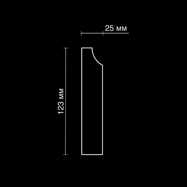 Плинтус напольный Artpole SPL17