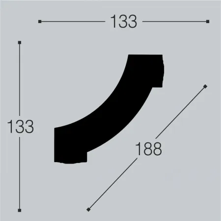 Угловой элемент Bello Deco М12/У1