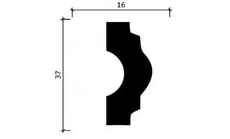 Молдинг DECOR DIZAYN DD23