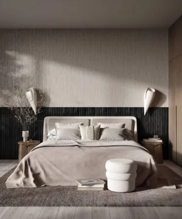 Акустическая панель COSCA черный войлок  Дуб графит/1200