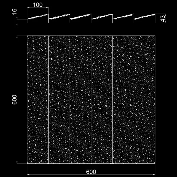 Гипсовая 3D панель Artpole WALLFROST