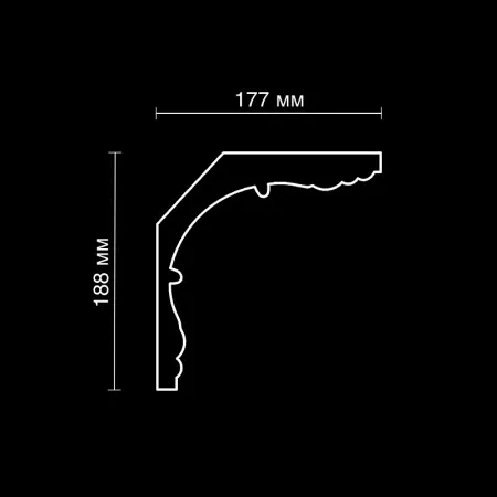 Карниз потолочный гипсовый Artpole SKT437