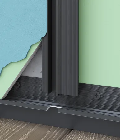 Теневой плинтус LACONISTIQ REGULAR 45 Чёрный