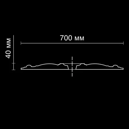 Розетка потолочная Artpole SRT45