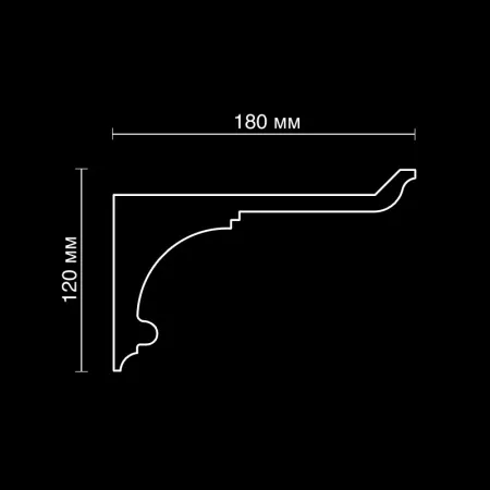 Карниз потолочный гипсовый Artpole SKTL133