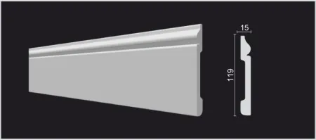 Плинтус напольный DECOR DIZAYN DD004