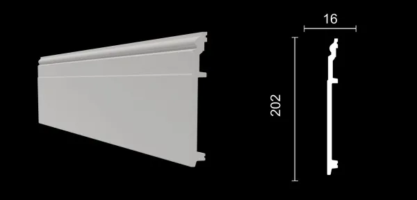 Плинтус напольный DECOR DIZAYN DD726