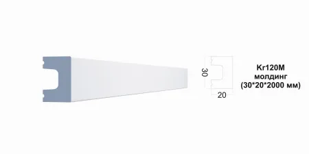 Молдинг PAOLO ARTE Kr120M