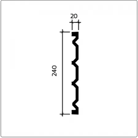 Декоративная панель Европласт 6.59.806-280