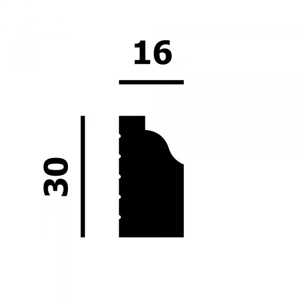Молдинг Перфект Plus Р182